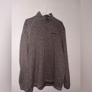 eddie bauer men’s zip up sweater